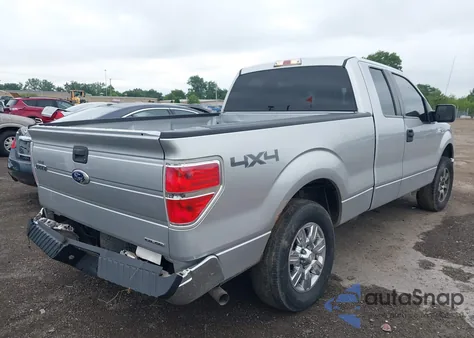 2011 Ford F150 Super Cab из США, поврежденный, VIN 1FTEX1EMXBFC47528